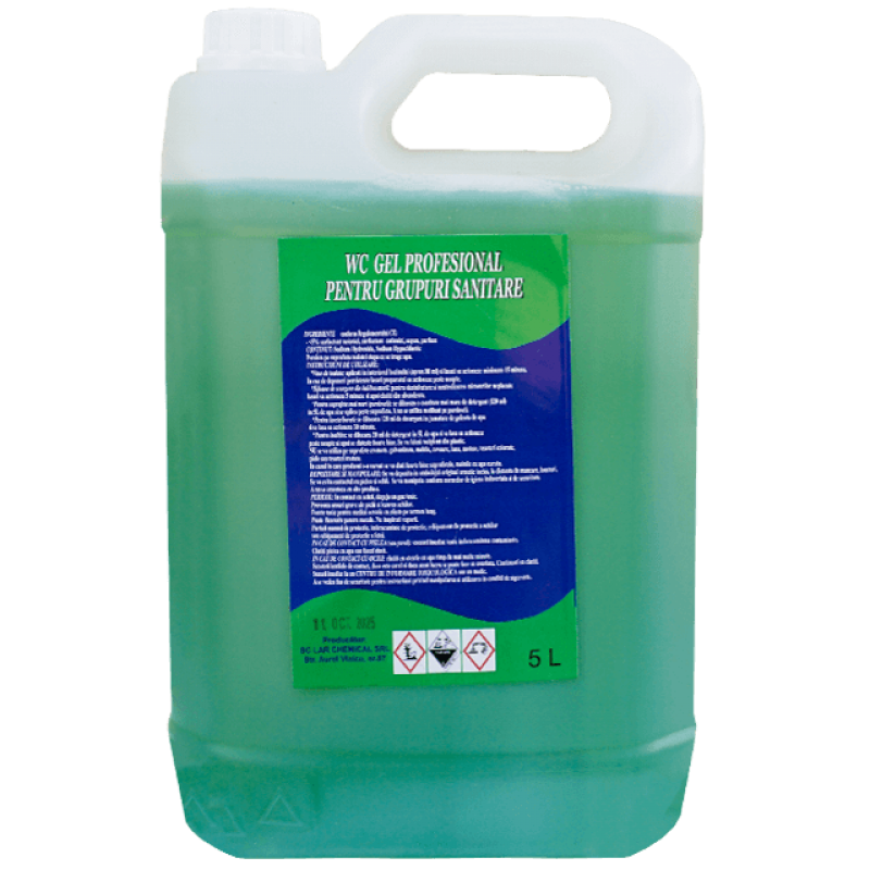 Detergent Wc gel Easy Clean 5 litri